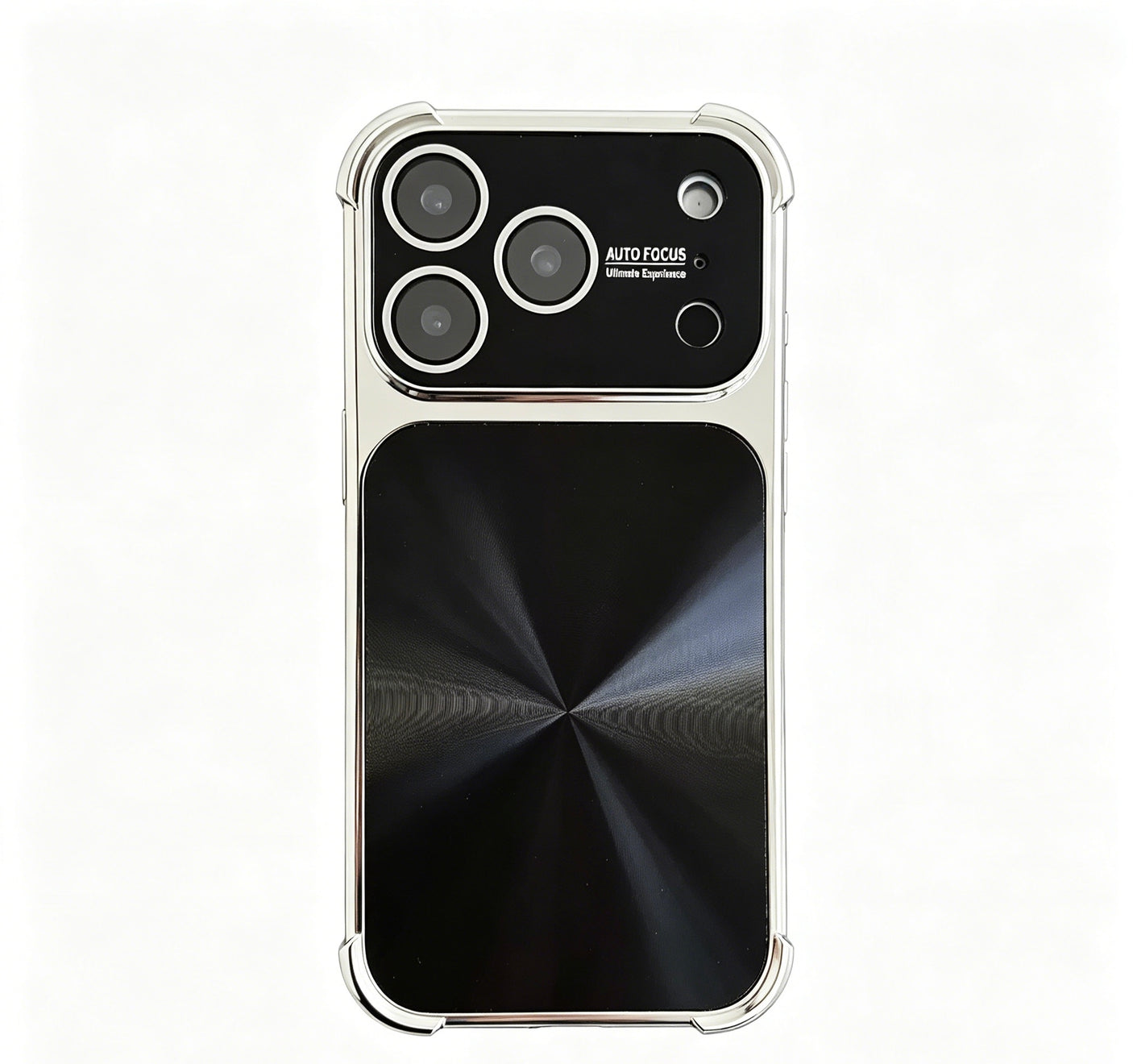 iPhone 17 Pro Max Carcasa Metalizada con Protección Cámara