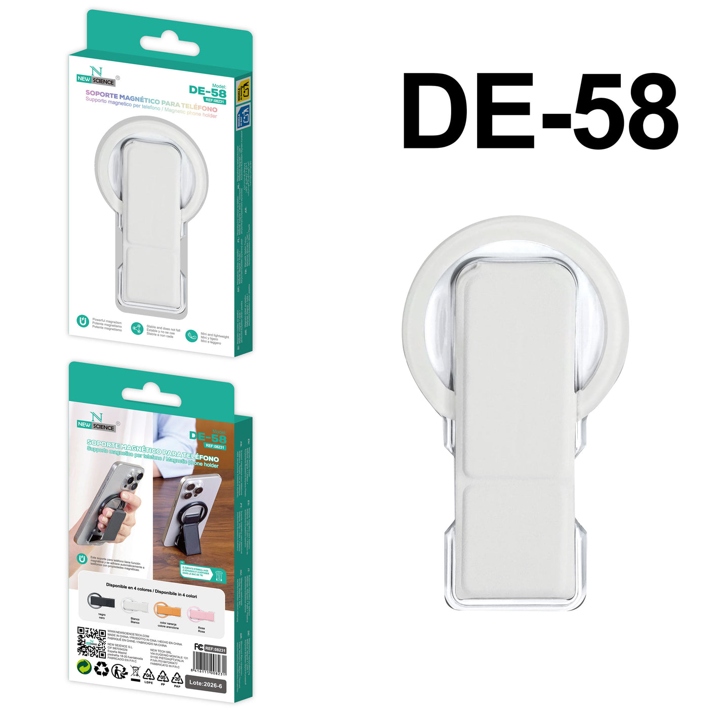 Soporte Magsafe para Móvil DE-58