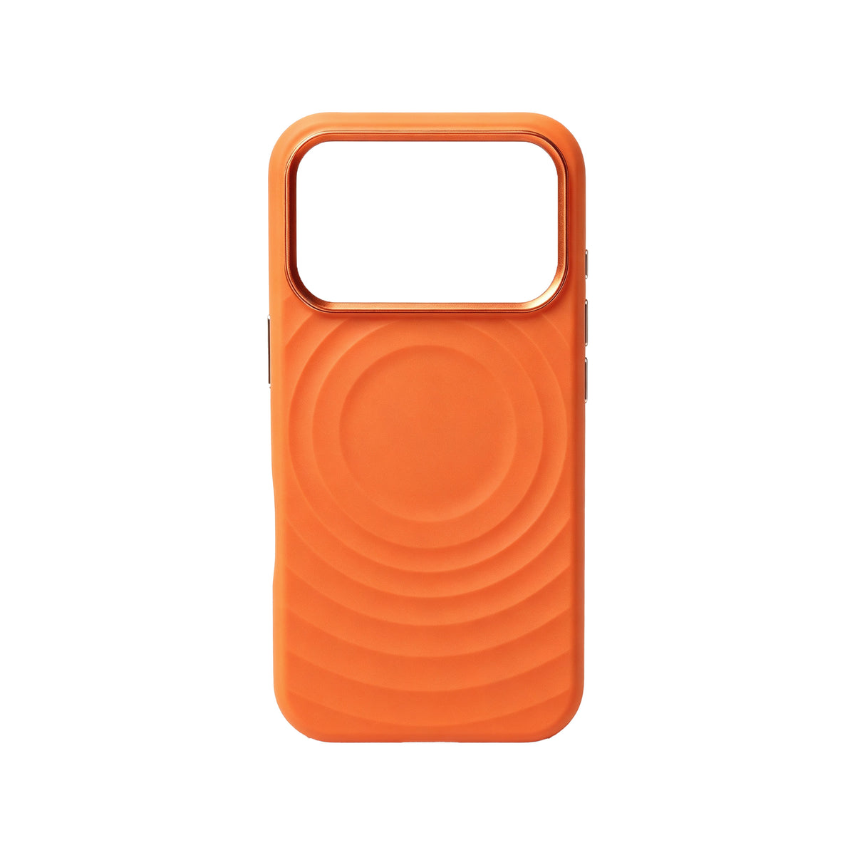 iPhone 17 Pro / 18 Pro Carcasa Silicona Magsafe con Textura de ondasconcéntricas