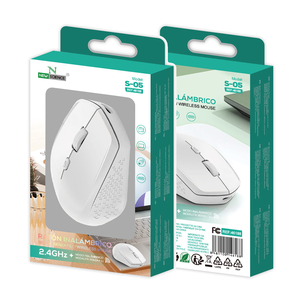 Raton Inalambrico S-05