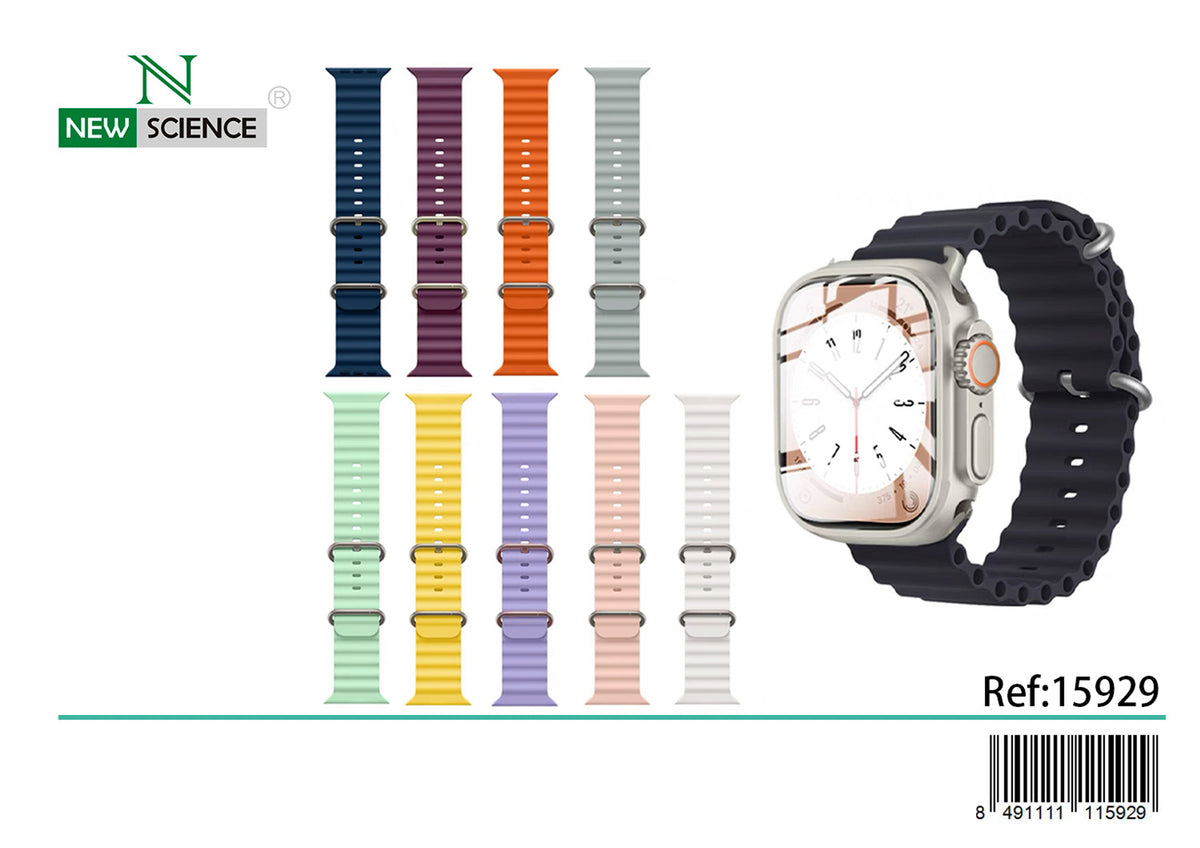 Correa Silicona para iWatch 42/44/45/49 MM