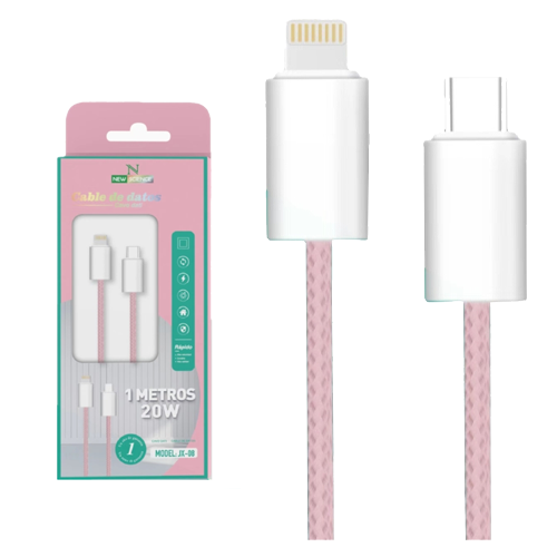 PD USB-C to iPhone Cable 20W 1M JX-08
