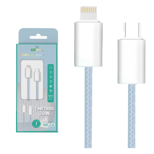 PD USB-C to iPhone Cable 20W 1M JX-08