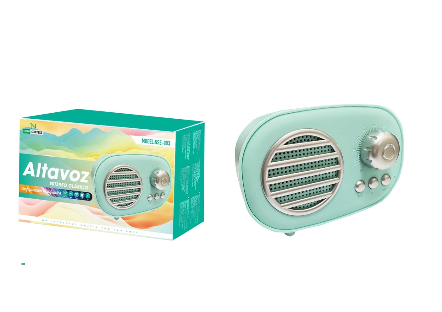 Altavoz con forma de Radio NSE-003