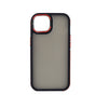 Capa fosca ultrarreforçada para iPhone 15 com suporte dobrável