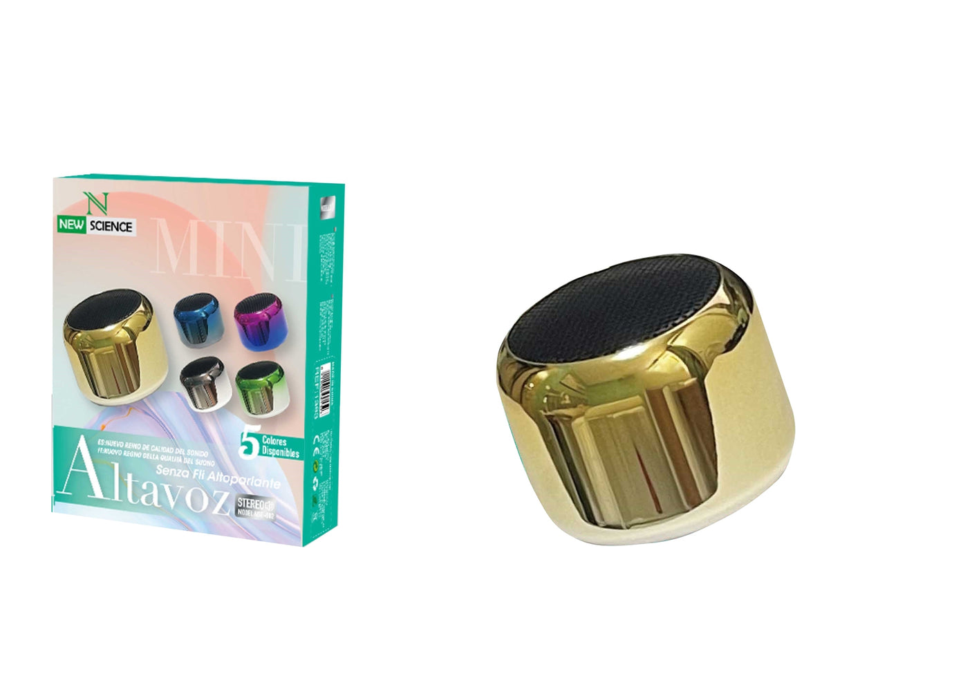 Mini Metallic Bluetooth Speaker NSE-002