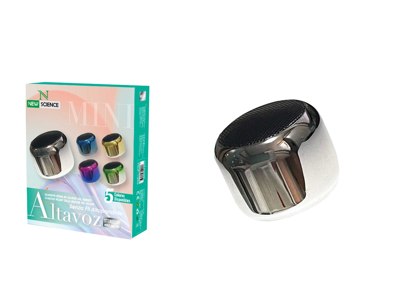 Mini Metallic Bluetooth Speaker NSE-002