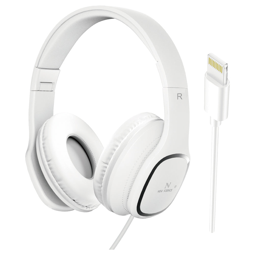 Cascos Diadema A-623 con Cable Lightning