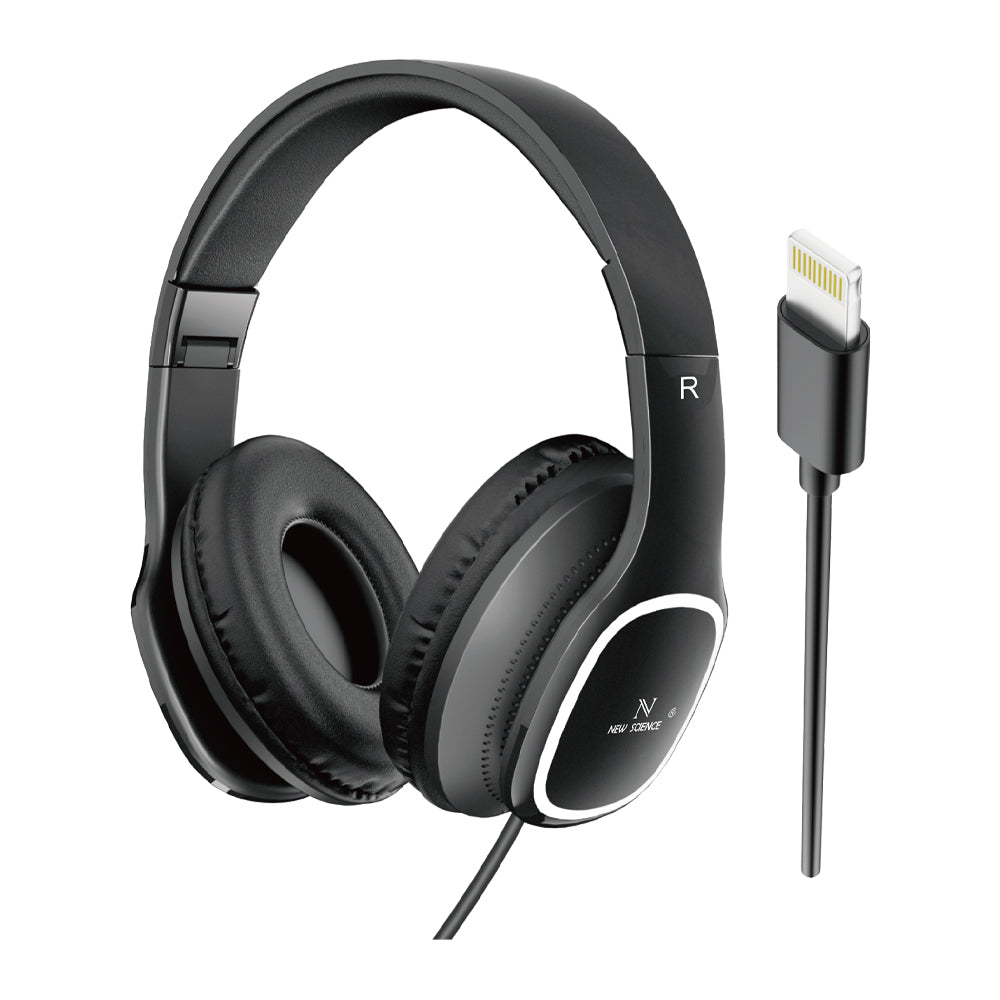 Cascos Diadema A-623 con Cable Lightning