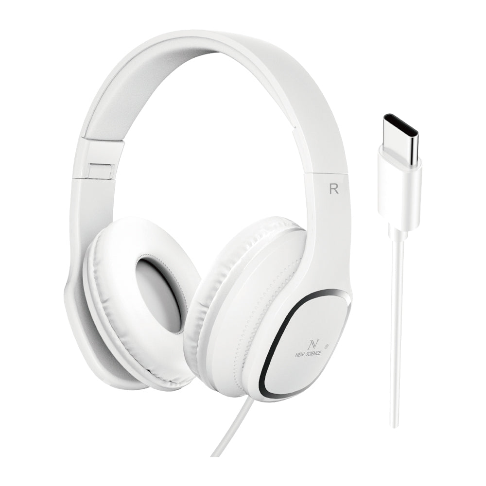 Cascos Diadema A-623 con Cable Type C