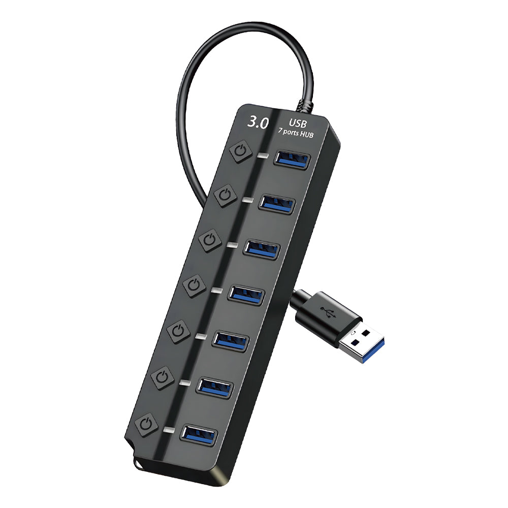 Adaptador HUB 7EN1 USB a USB 2.0 HU-05