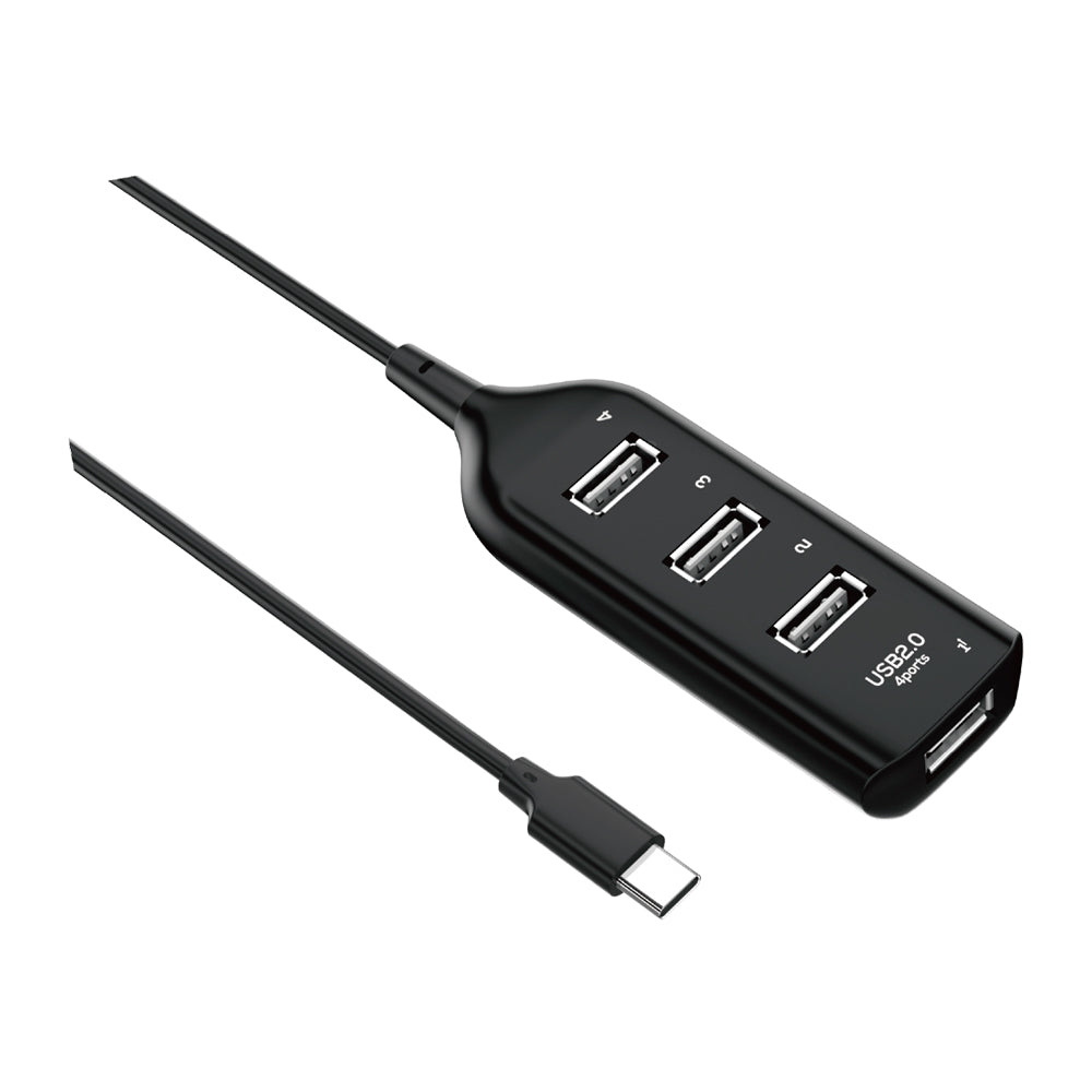 Adaptador HUB 4 em 1 Tipo C para USB 3.0 HU-03