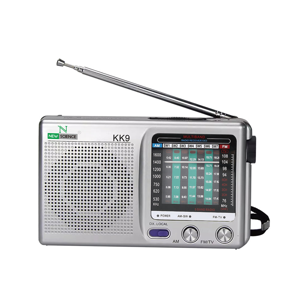 Mini Radio Portátil Multibanda KK9