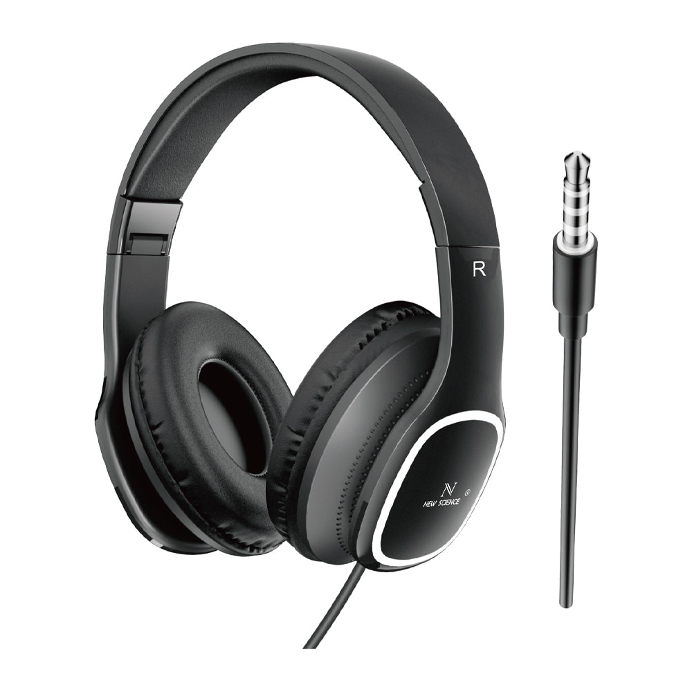 Cascos Diadema A-623 con Cable Jack 3.5mm