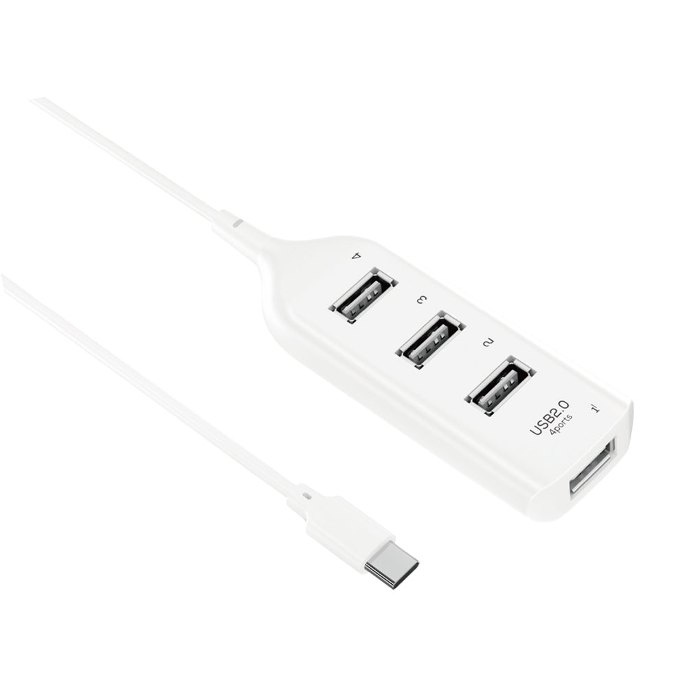 Adaptador HUB 4 em 1 Tipo C para USB 3.0 HU-03