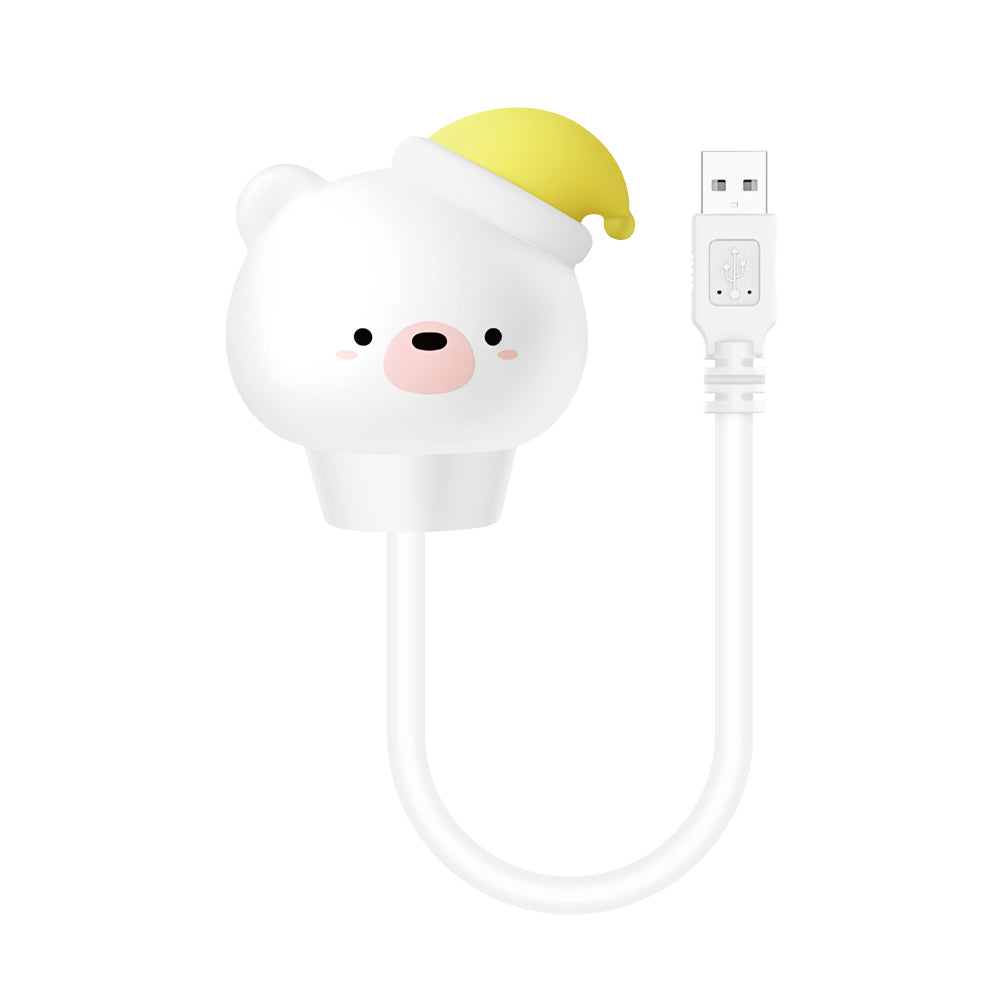 Luz Nocturna con Voz Inteligente Diseño Oso DL-56