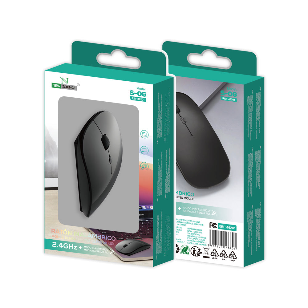 Raton Inalambrico S-06