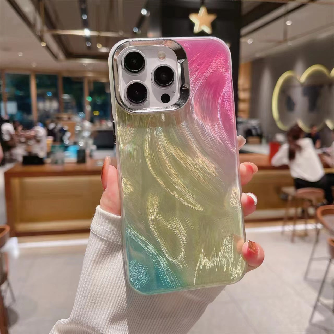 Samsung A25 Glitter Printed Case