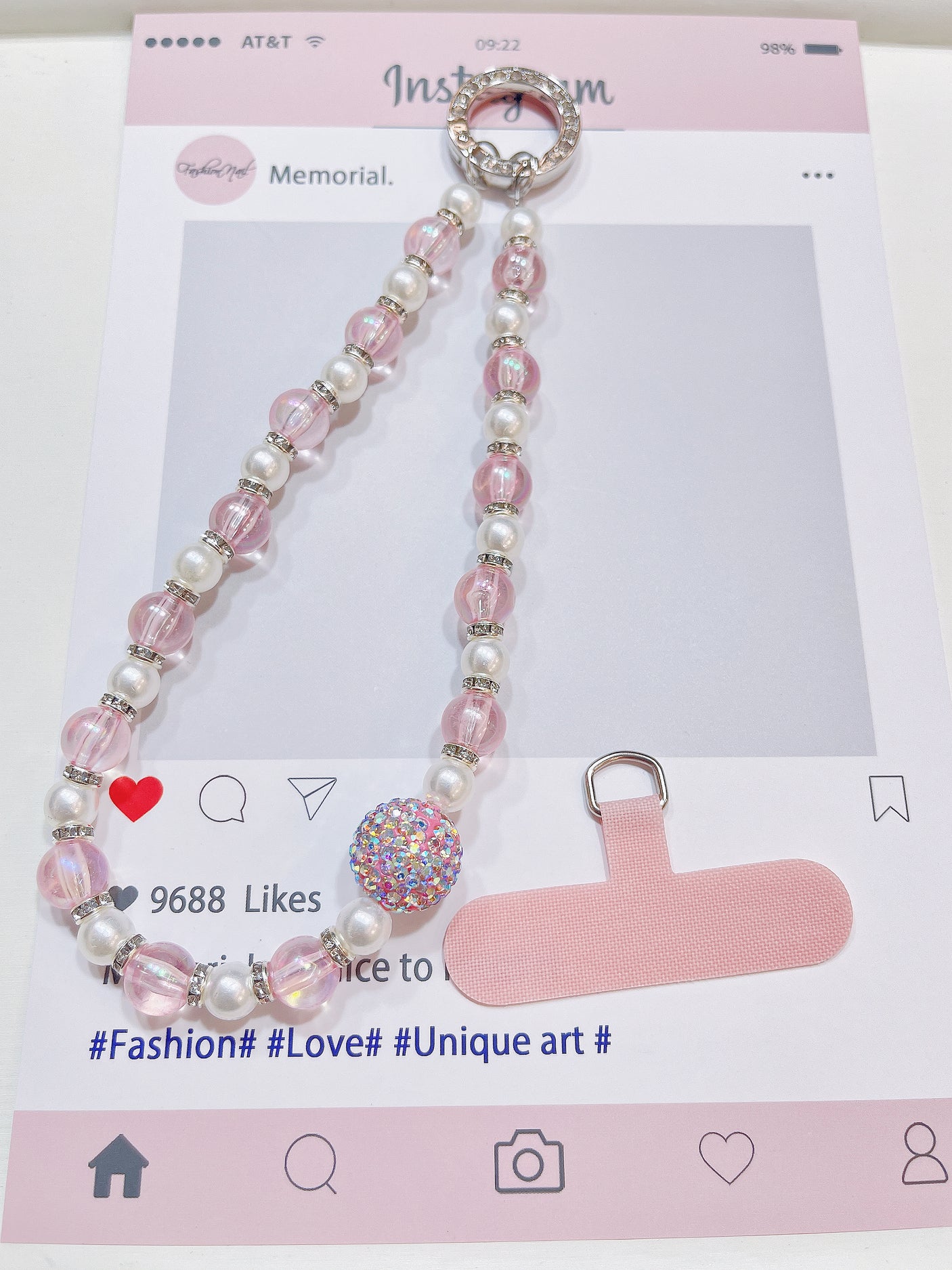 Pulsera con Abalorios para Móvil de 30cm (Mix 5 uds)