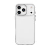 iPhone 17 Funda transparente con purpurina delicada
