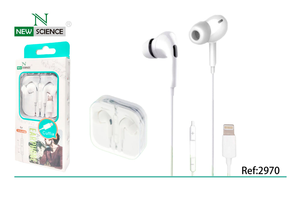 Lightning Headphones for iPhone with Cushion ML-718