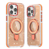 iPhone 17 Carcasa Magsafe Brillante con Soporte Plegable