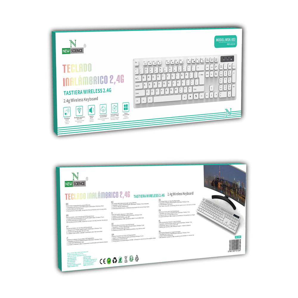 Teclado Inalambrico WSK-0003