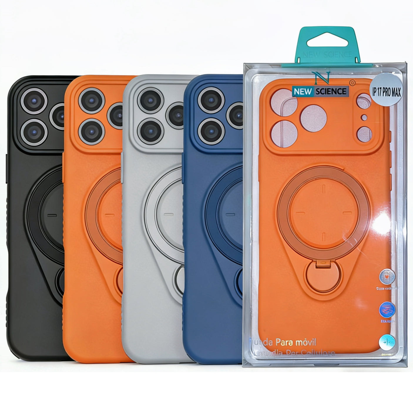 Redmi Note 15 Pro Plus Carcasa Silicona con Anillo Magsafe