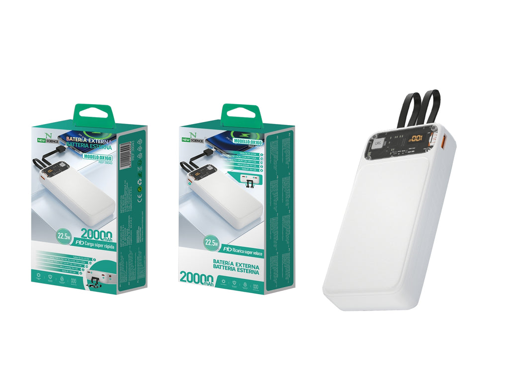 PowerBank 20,000 mAh 22.5W DX160