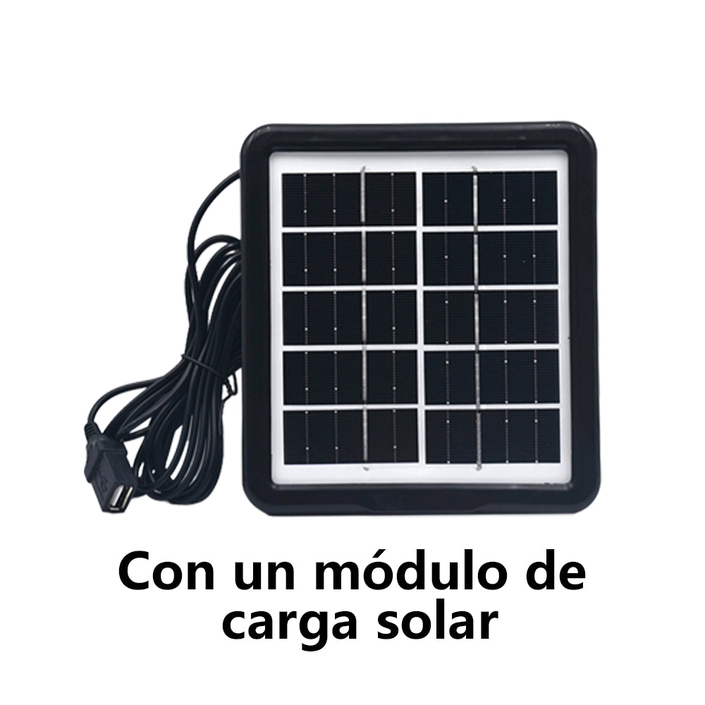 Ventilador de Escritorio Portátil 1200Mah con Panel Solar Modelo NF18