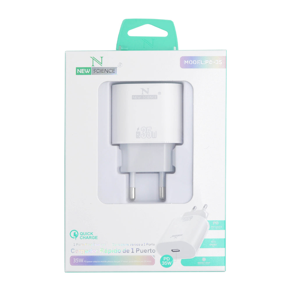 Enchufe PD USB-C 35W Modelo PD-35