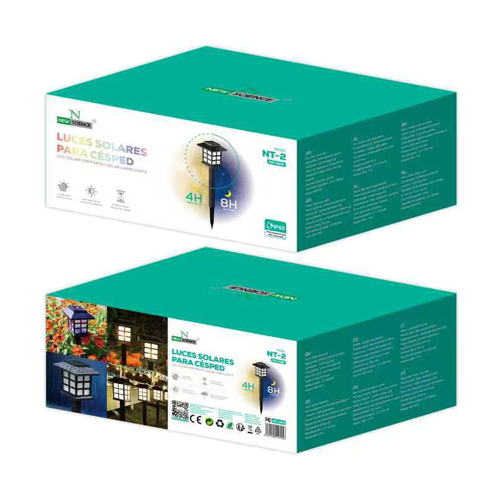 Luces Solares para Cesped (6uds) NT-2