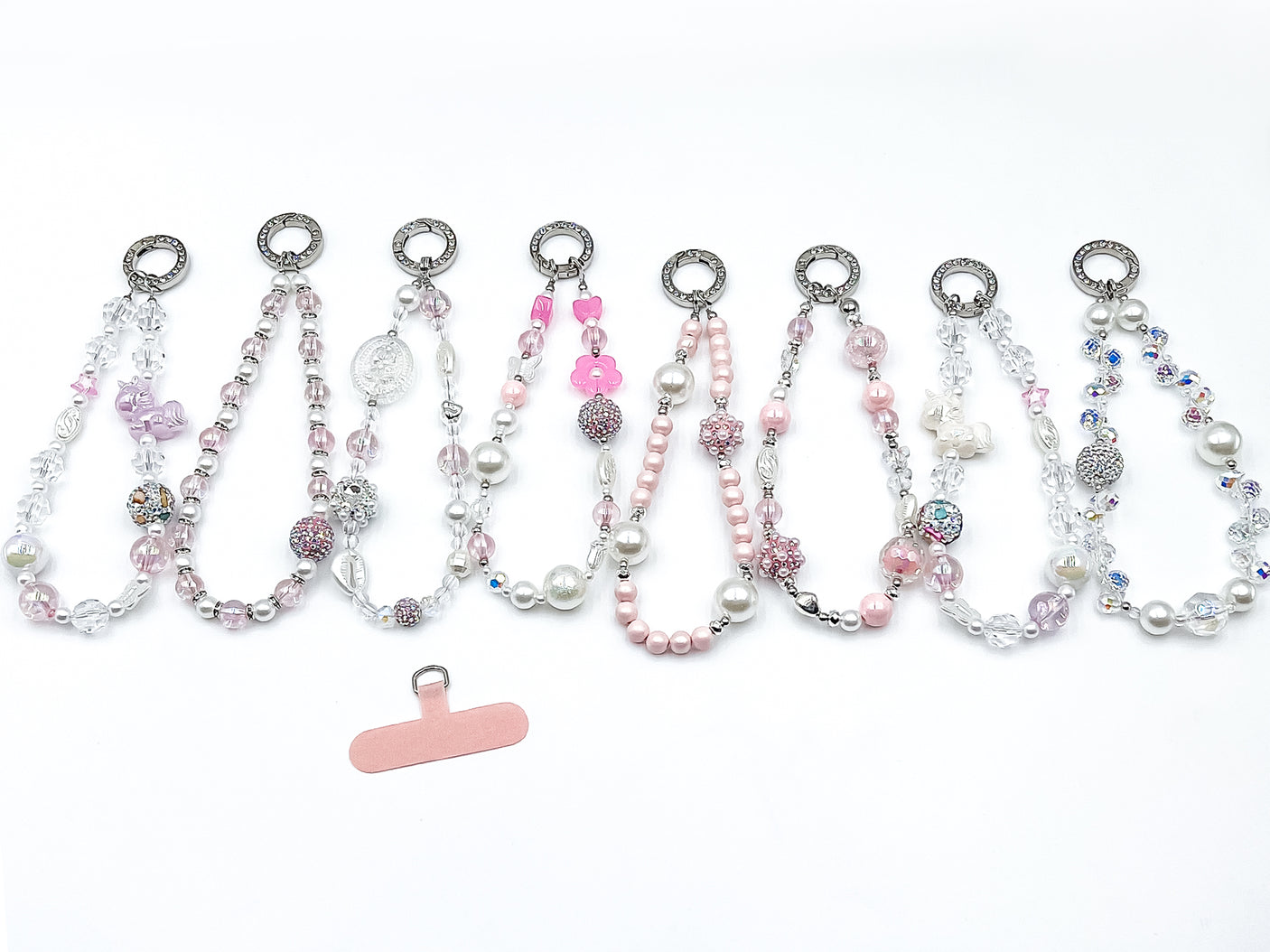 Pulsera con Abalorios para Móvil de 30cm (Mix 5 uds)