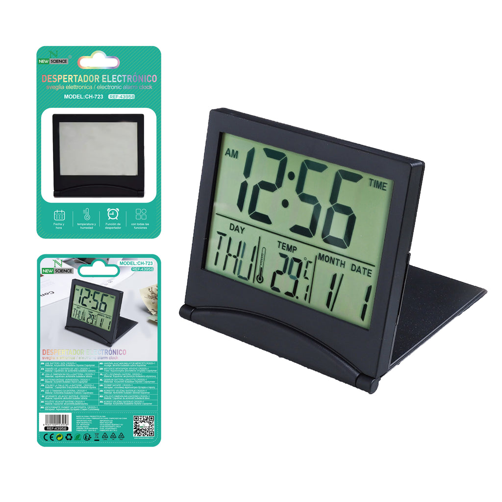 Reloj Despertador Digital CH-723