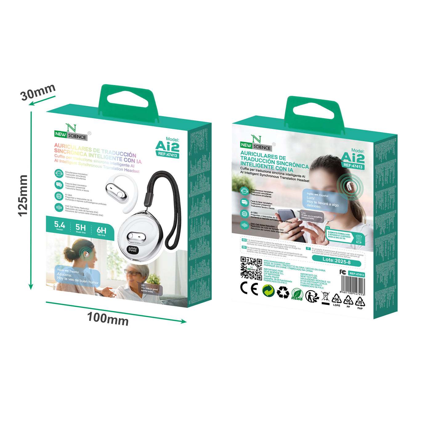 Auriculares Inteligentes de Traducción AI2