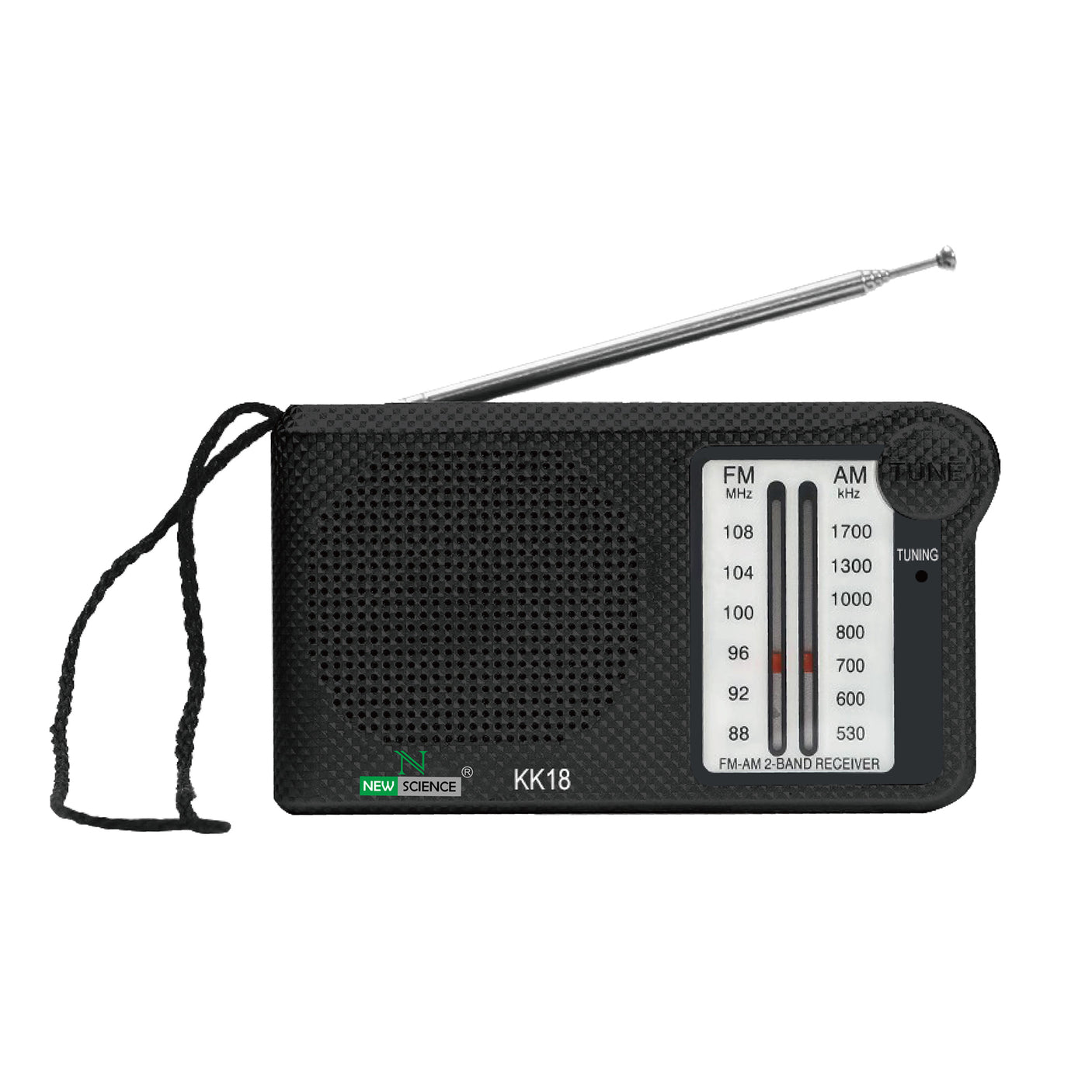 Mini Radio AM/FM Portátil KK18