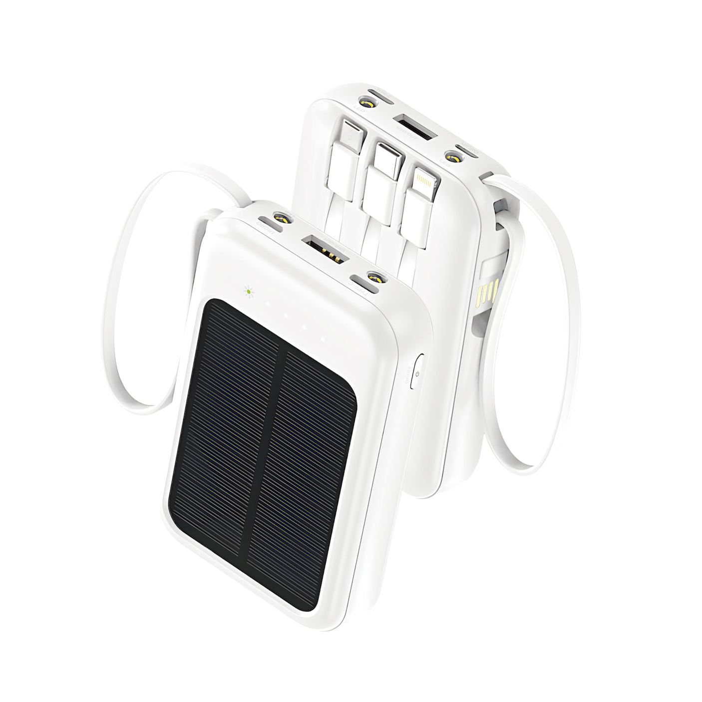 DX155 10,000mAh 5V/2A Solar Charging Power Bank