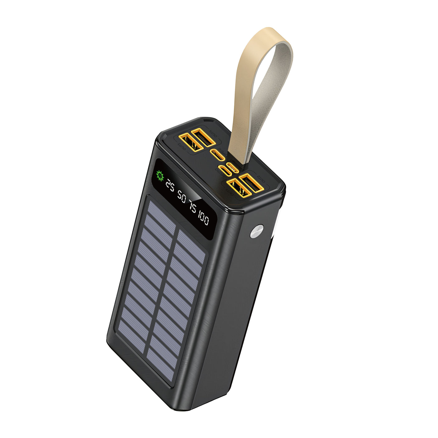 DX157 Solar Power Bank 30,000mAh 5V/2A 4-USB Output