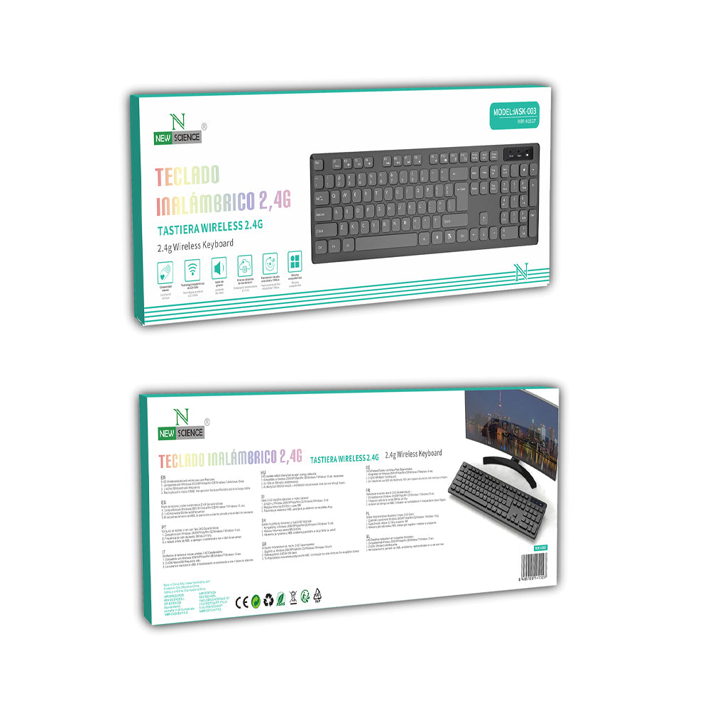 Teclado Inalambrico WSK-0003