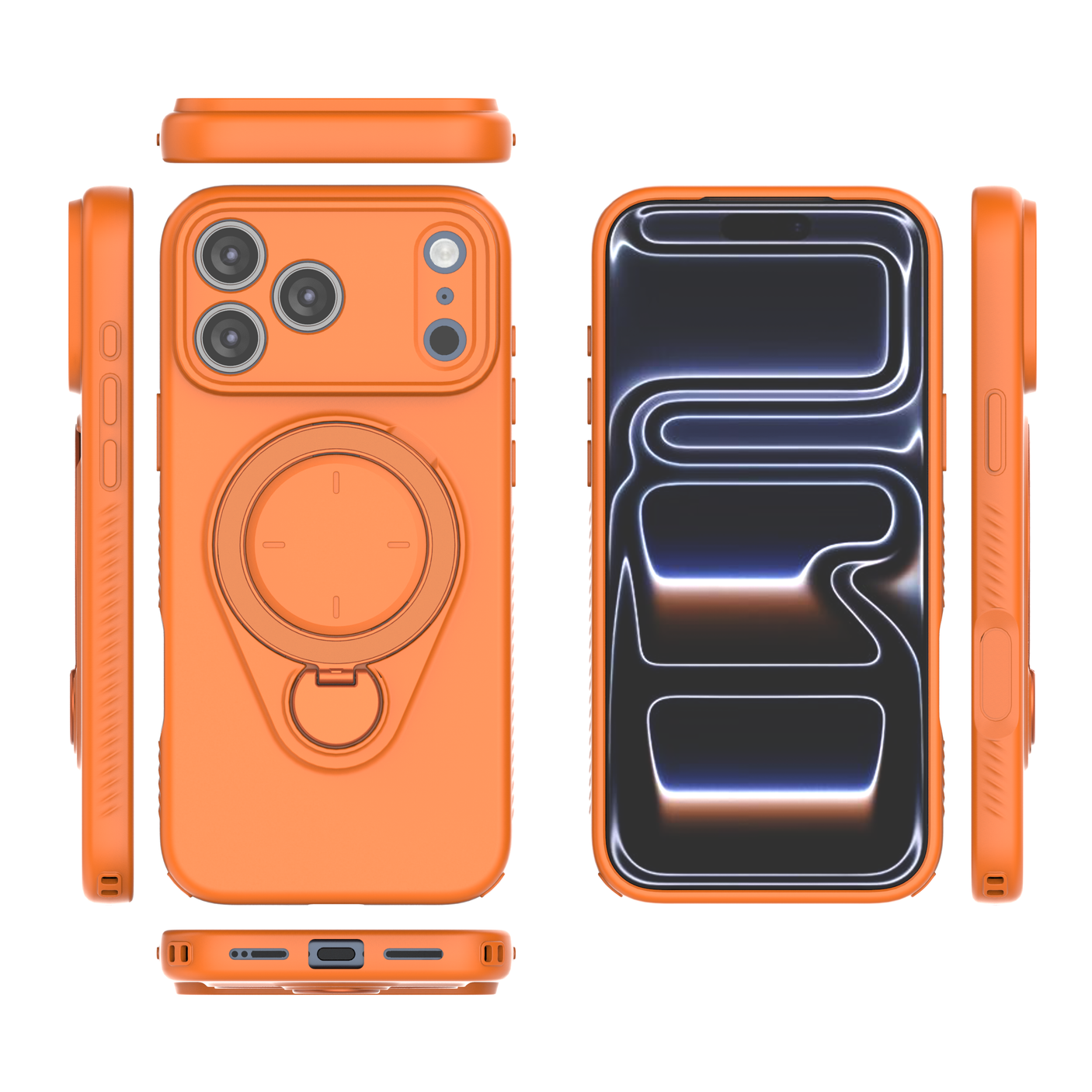 Redmi Note 15 Pro Plus Carcasa Silicona con Anillo Magsafe