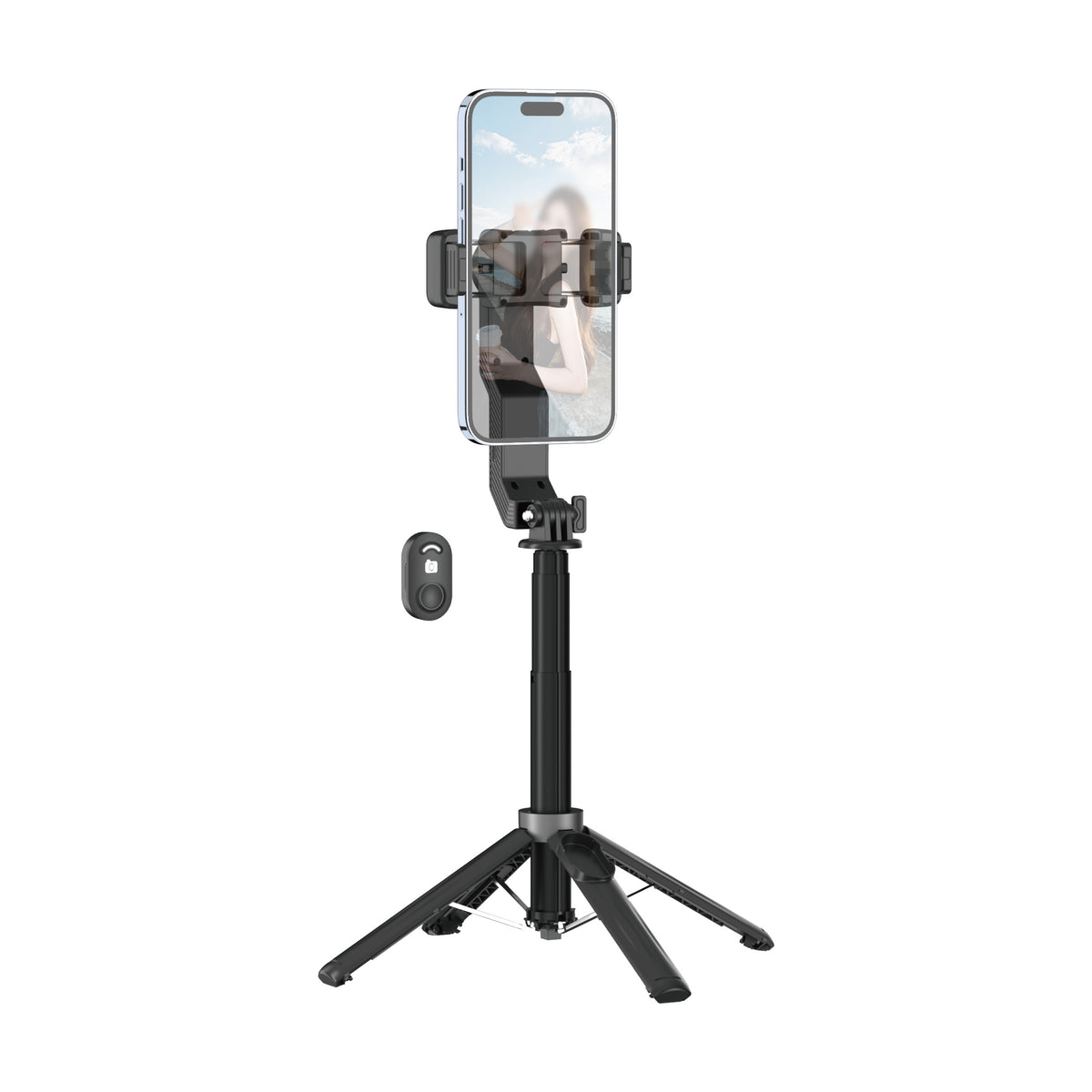 Palo Selfie Tripode con Mando a Distancia 18-100CM HD-304