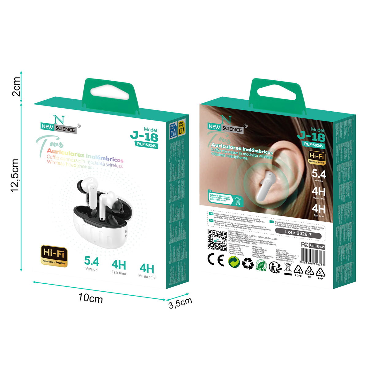 Auriculares Inalámbricos J-18