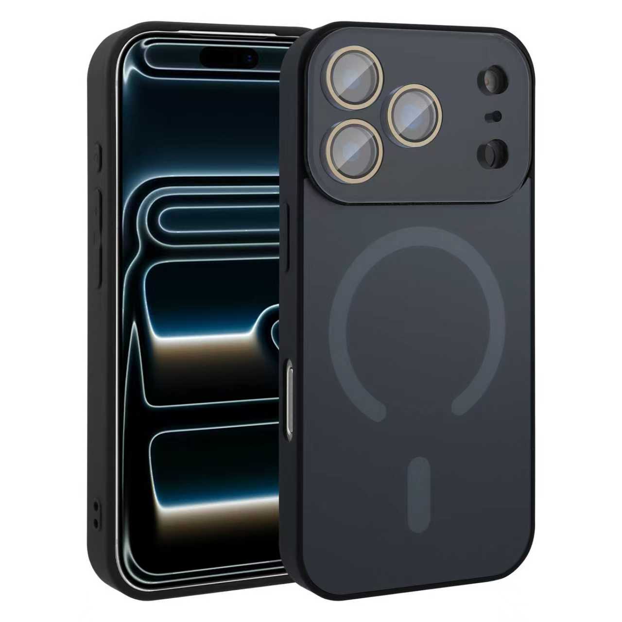 iPhone 17 Funda Magnética con Acabado Liso