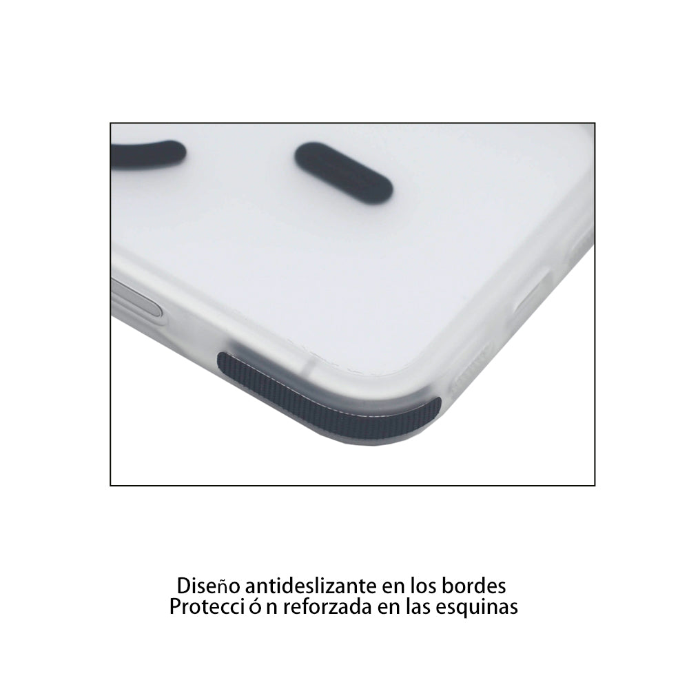 iPhone 17 Pro Max Funda Transparente Mate Antideslizante con MagSafe