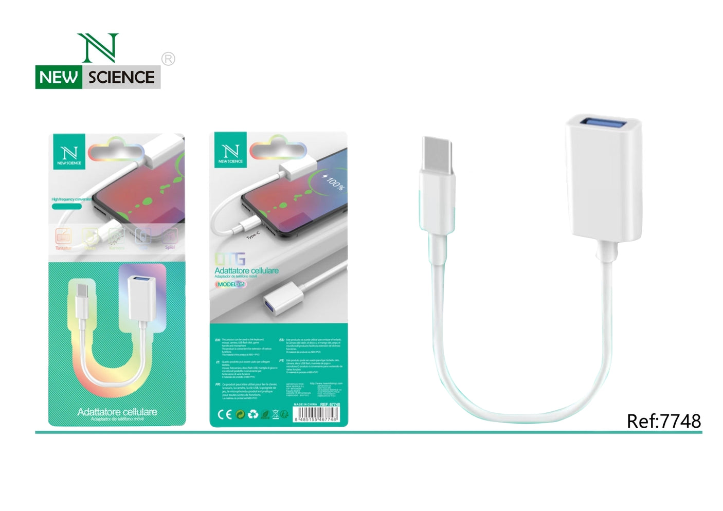 Adaptador OTG para Type C G1