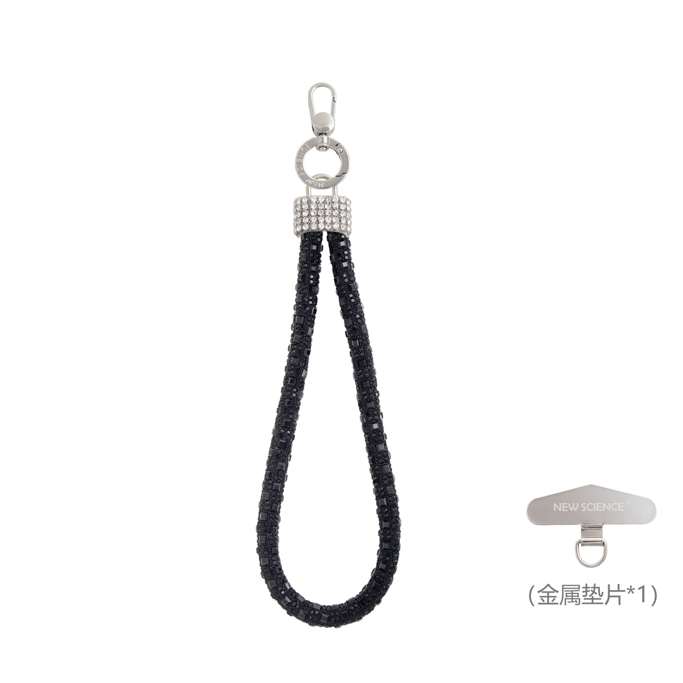 Cadena Multifuncional de 16cm para Movil con Cristales Brillantes (Pake 10 uds)
