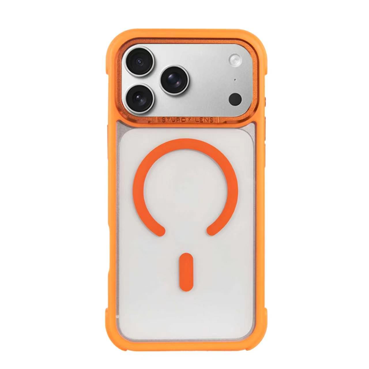 iPhone 15 Carcasa Reforzada MagSafe con Bordes de Color