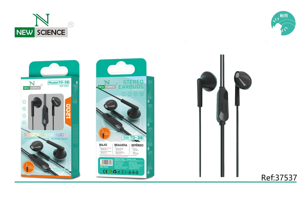 Headphones 3.5mm Jack TD-38