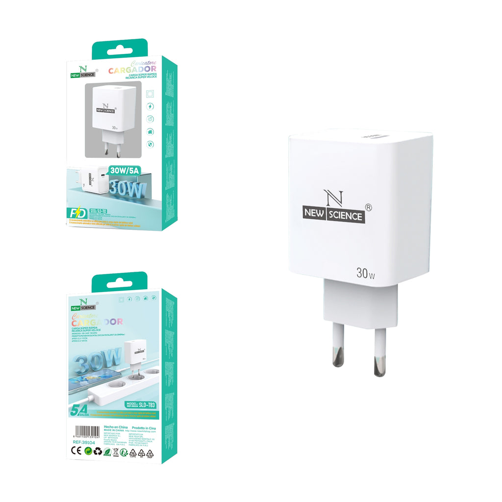 Plugue PD USB-C 30W SLD-T83