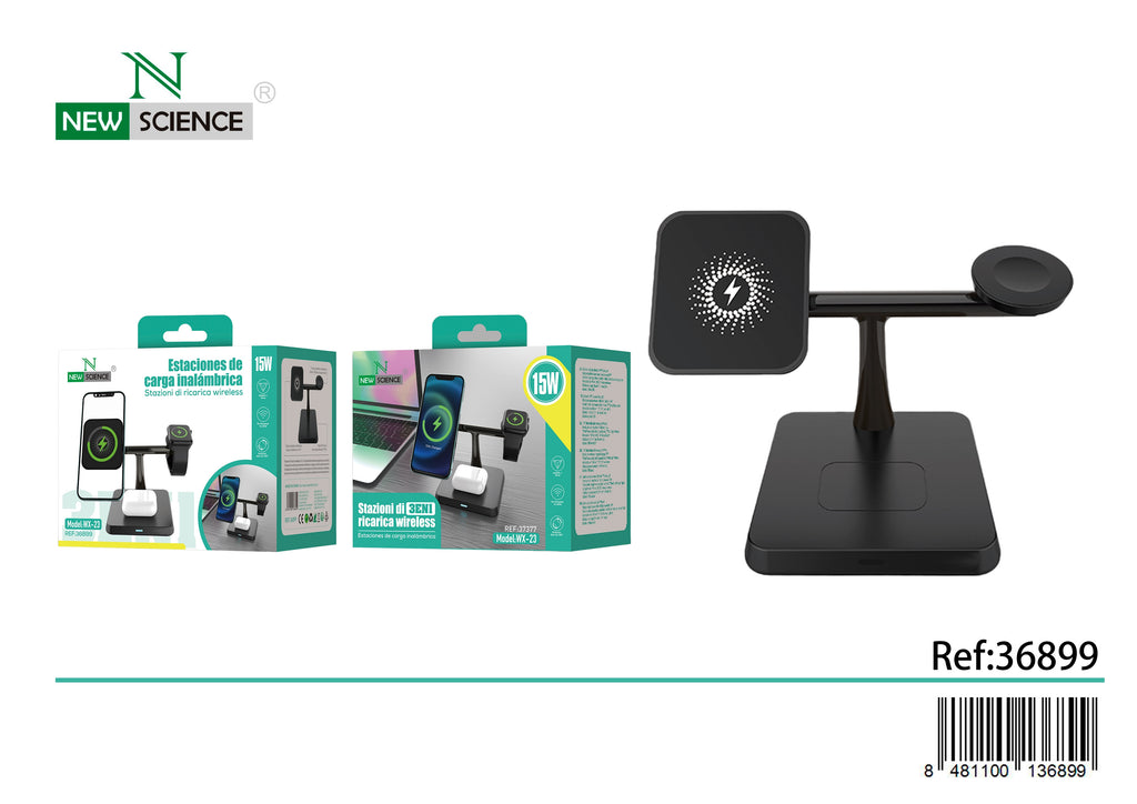Wireless Charging Station 15W 3in1 WX-23